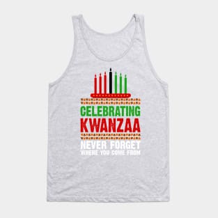 Celebrating Kwanzaa, Never Forget Tank Top